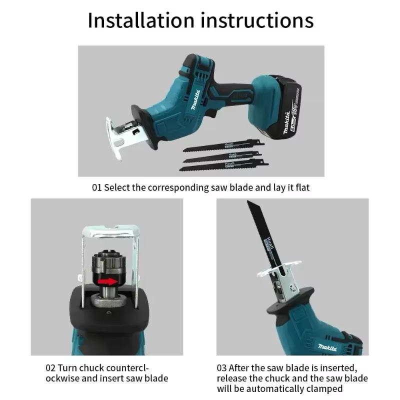 Scie sauteuse sans fil Makita ML-505