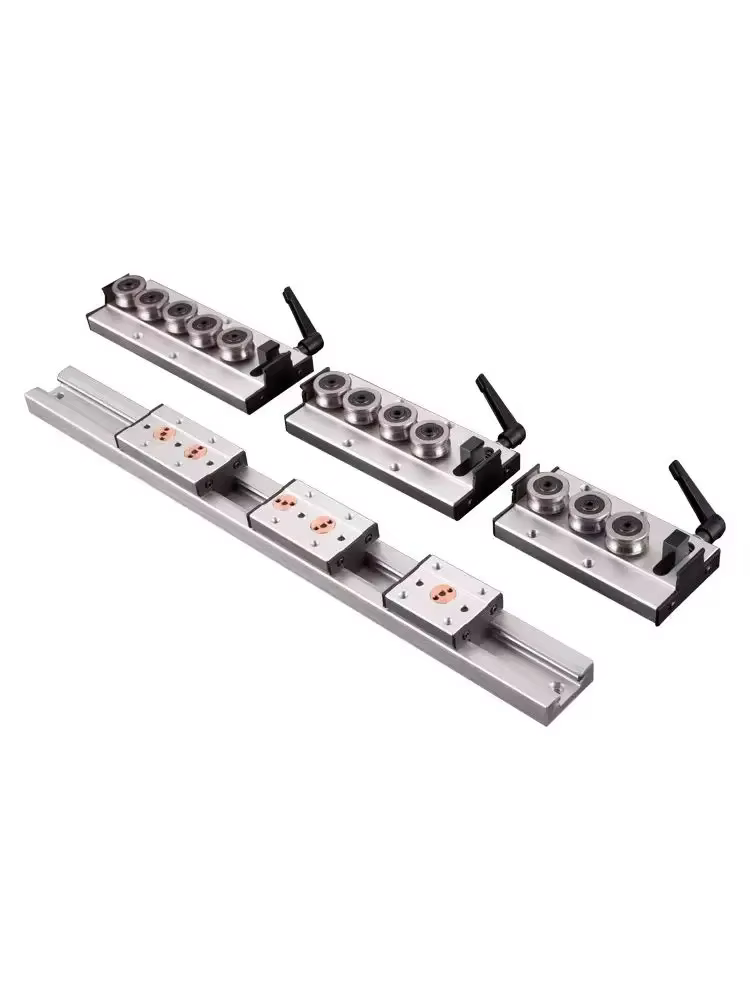 Guide linéaire à deux axes intégré argenté, glissière à rouleaux SGR10, bloc SGB10, guide SGR10, longueur 300, 500, 600, 1000, glissière de travail de calcul, 28mm