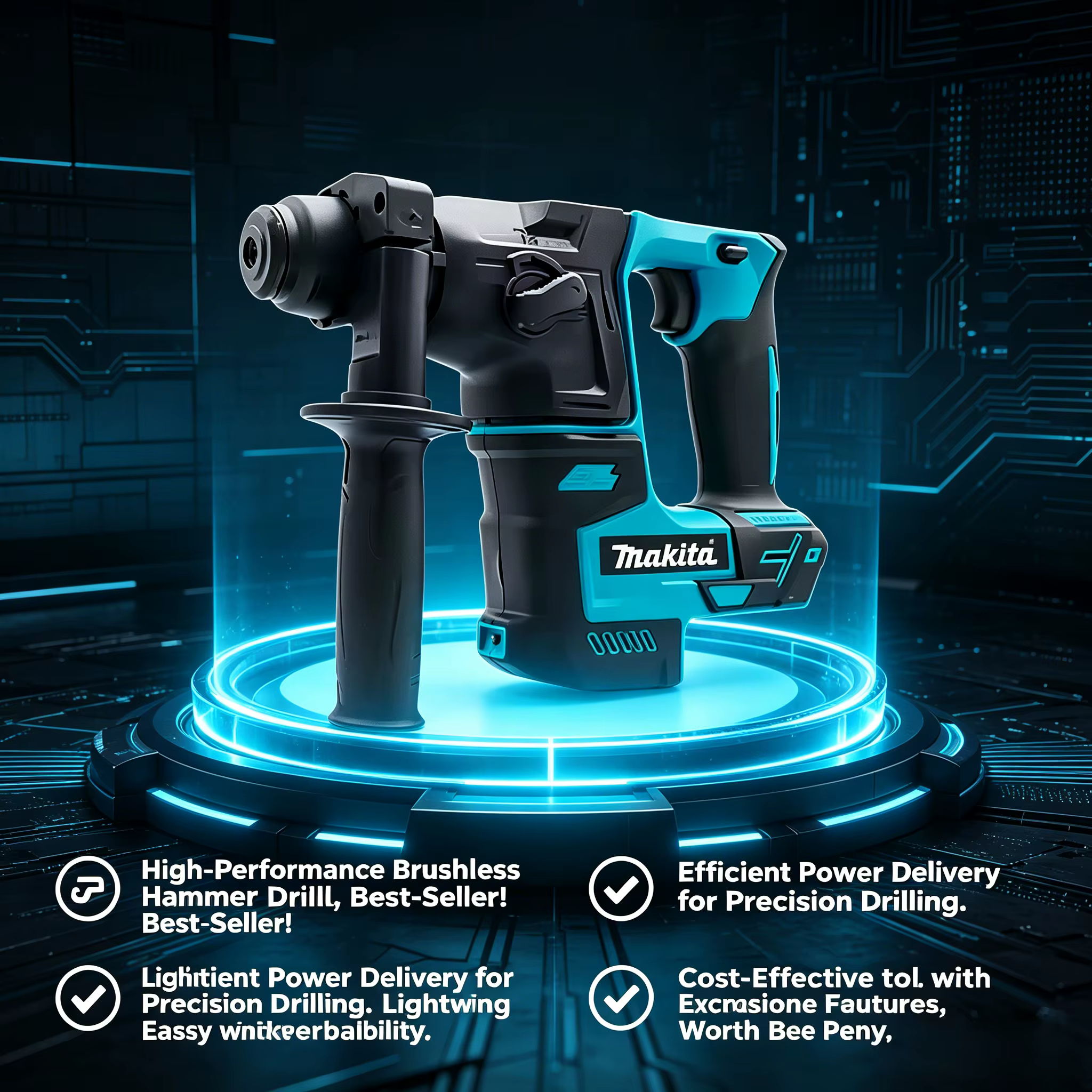 Makita HR140D Marteau perforateur sans fil