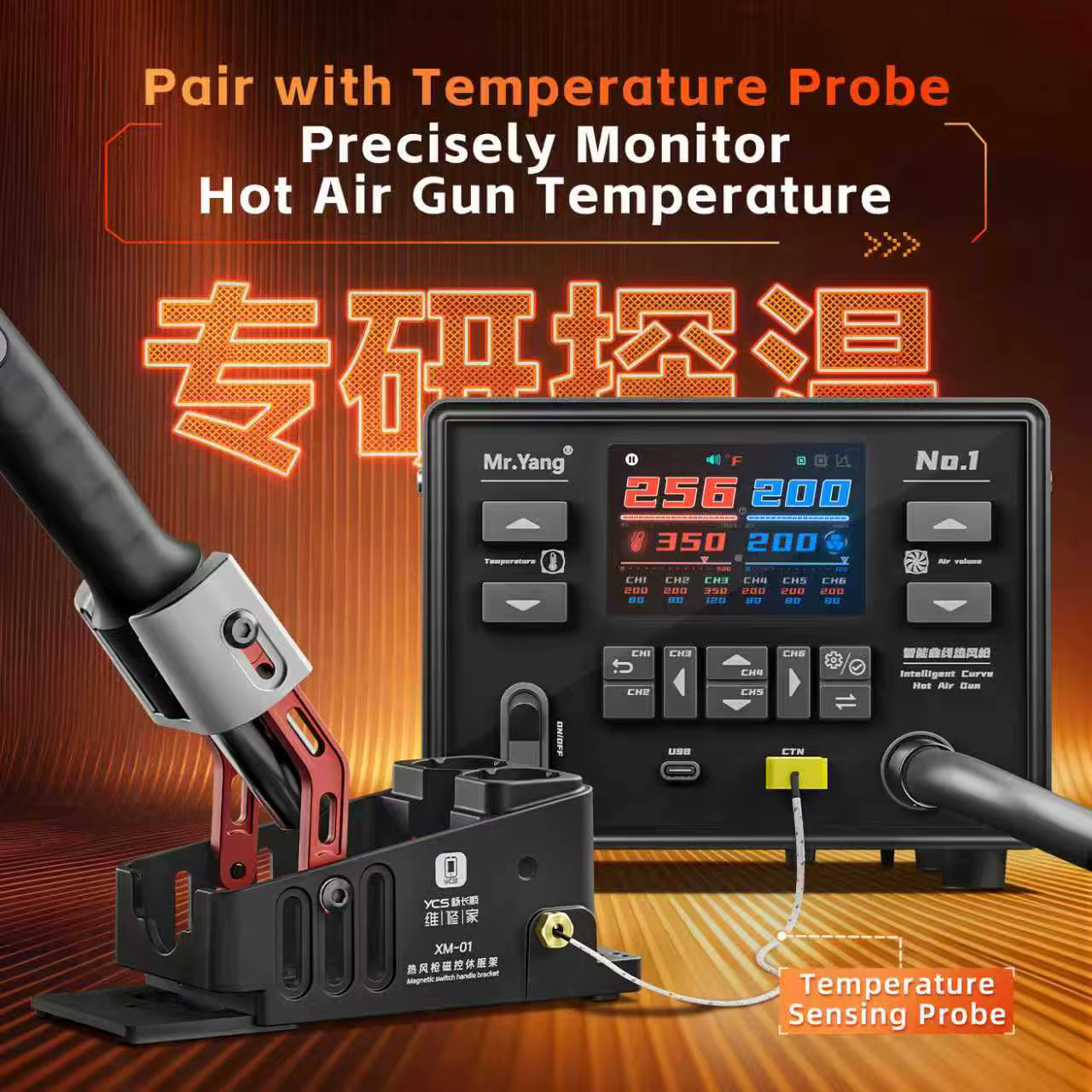 Support pour pistolet à air chaud YCS XM-01