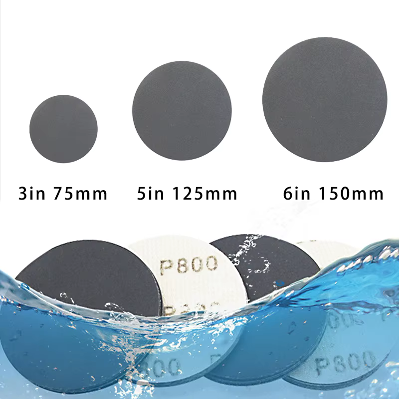 Disques abrasifs universels 75/125/150 mm pour ponçage à sec et humide