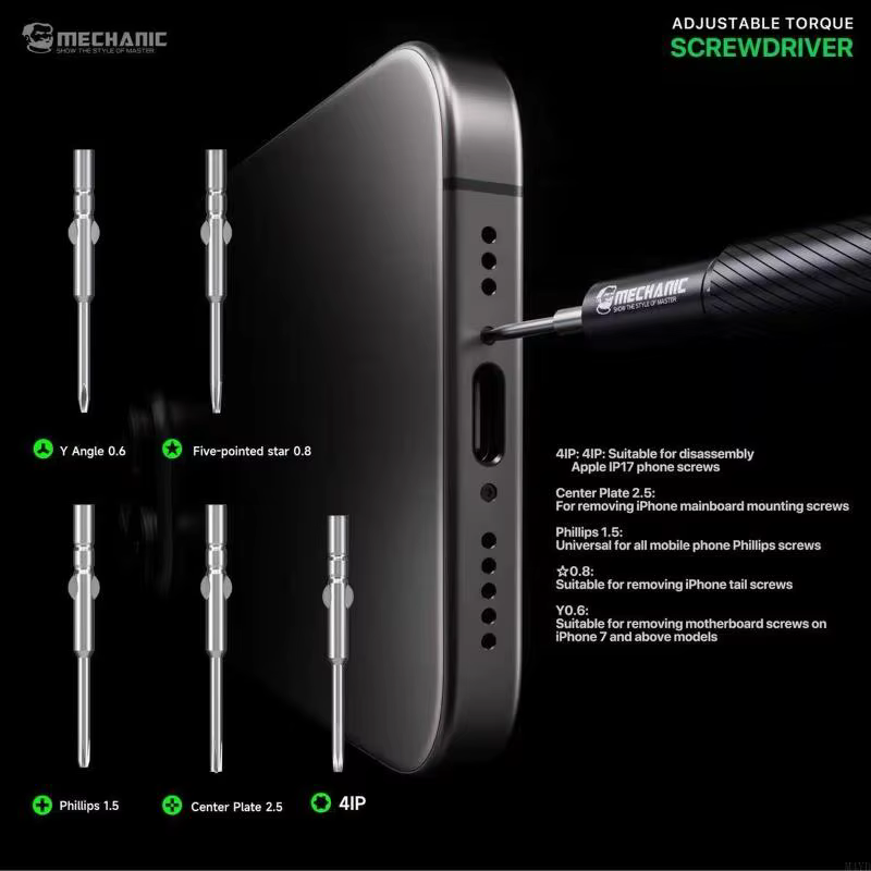 Tournevis dynamométrique à poignée ergonomique