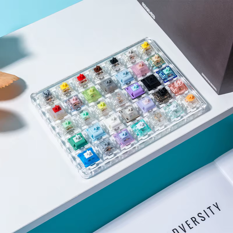 Outil de test de commutateurs GATERON G Pro 3.0, personnalisable DIY, échange à chaud, 35/20 pièces, échantillon de commutateurs de clavier mécanique, version précieuse