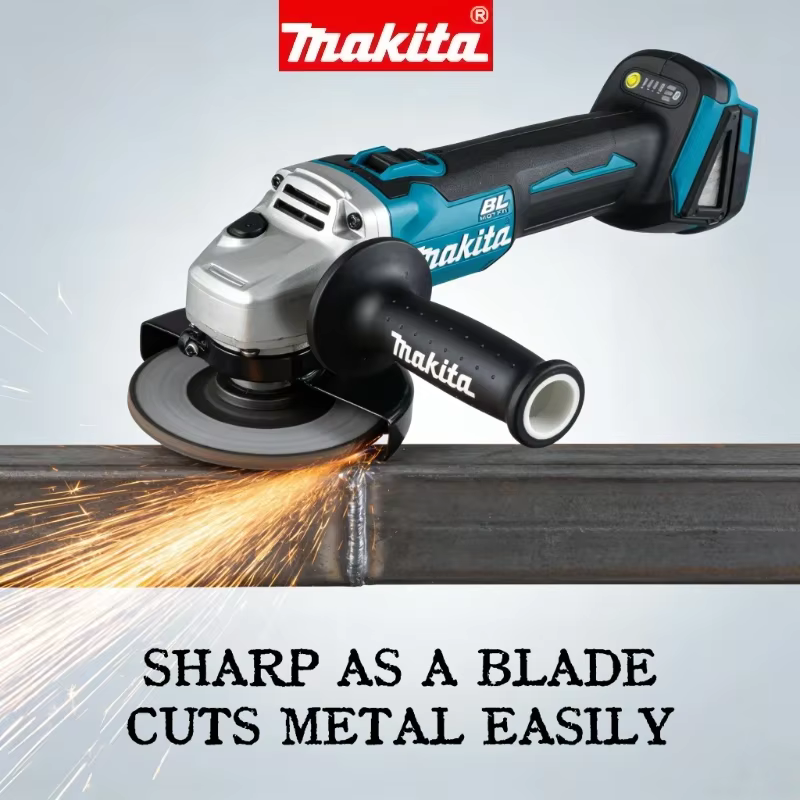 Meuleuse d'angle sans fil Makita DGA404 18V LXT 125mm à couple élevé pour découpe
