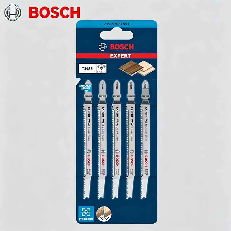 Bosch 2608900551 EXPERT T308B Lame de scie sauteuse 117 mm