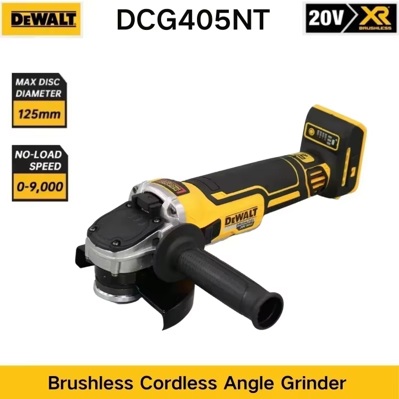 DEWALT DCG405 Meuleuse d'angle sans fil 18V 125mm à batterie lithium