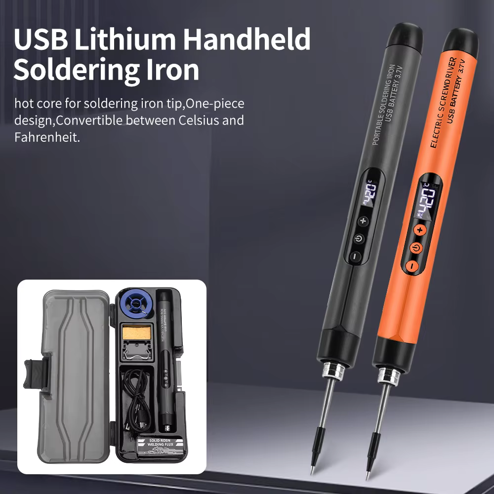 Kit de fer à souder électrique numérique USB multifonctionnel
