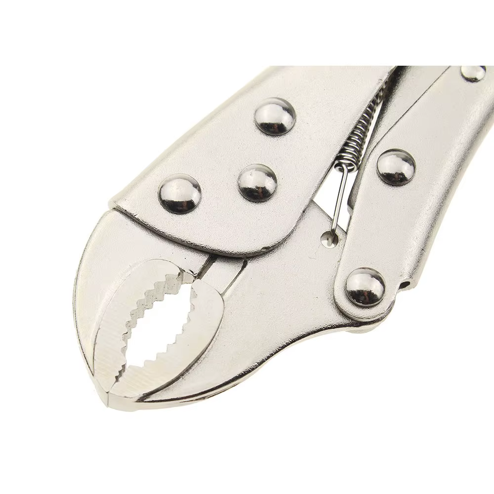 7 "10" pouces verrouillage rond bouche plate mâchoire droite pince multi-outils outils à main
