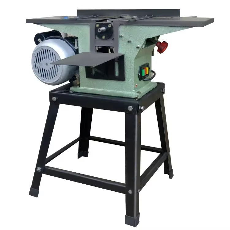 Nouveau modèle 120 : Raboteuse à bois 220V trois-en-un avec outils de scie à table