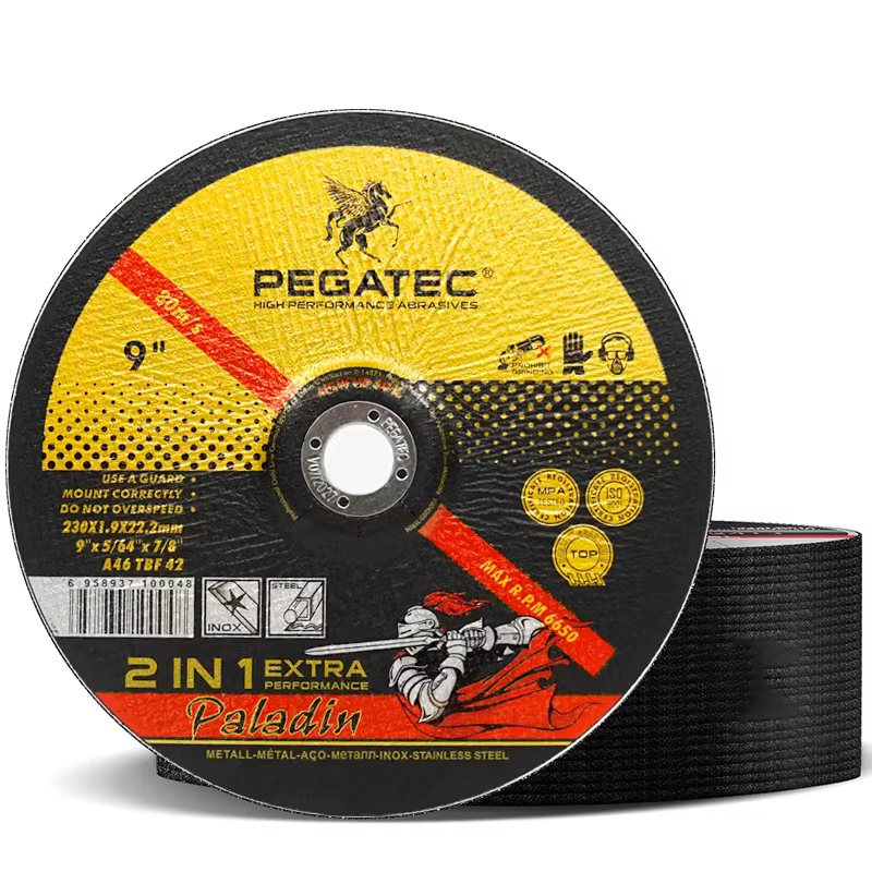 Disque de coupe pour meuleuse d'angle de 9 pouces