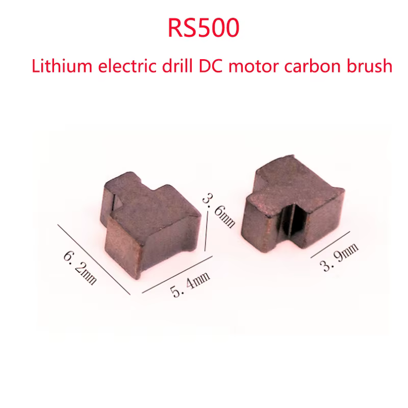 Support de balais de moteur RS550 12V pour perceuse électrique et tournevis