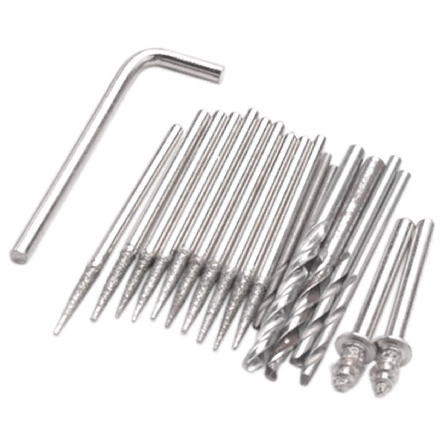 Kit d'accessoires pour perceuse rotative électrique miniature ABKJ-284Pcs
