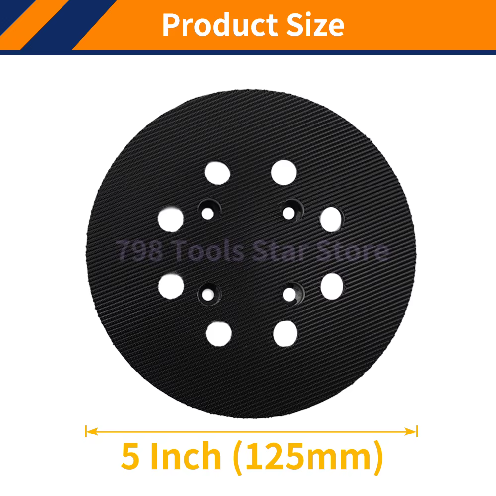 Support de disque de ponçage à crochet et boucle pour Bosch
