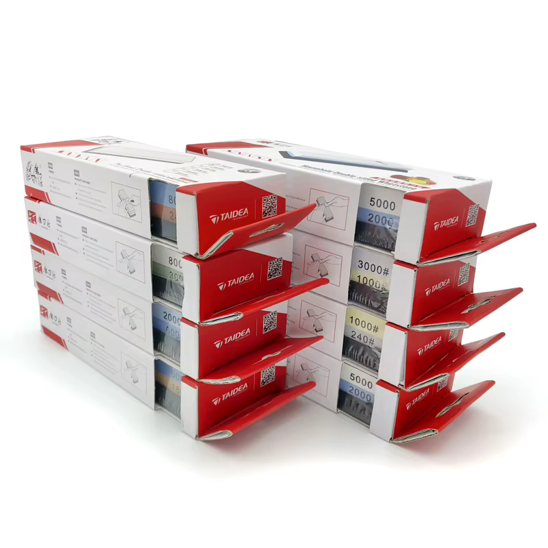 TAIDEA Grit240-8000 # Guide d'affûtage pour pierre à aiguiser