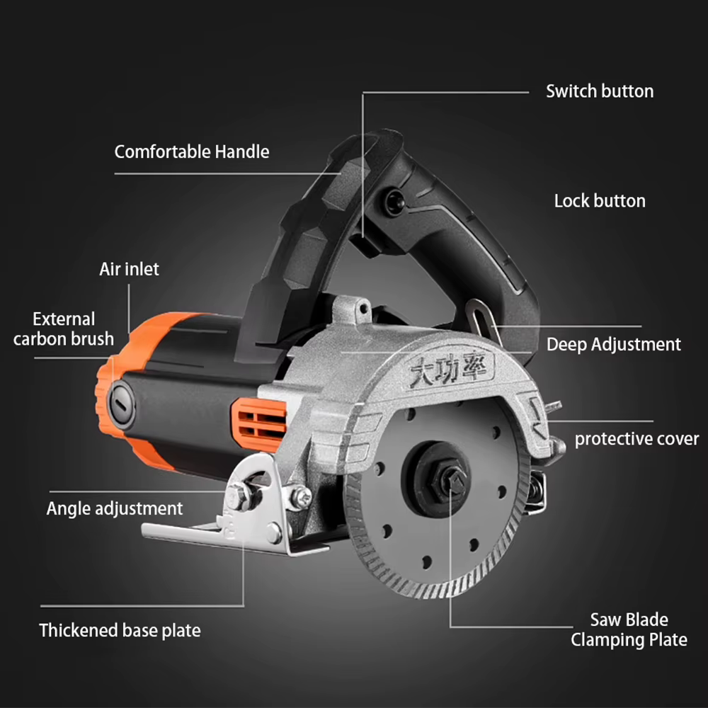 Scie électrique Portable multifonctionnelle pour couper les carreaux de pierre