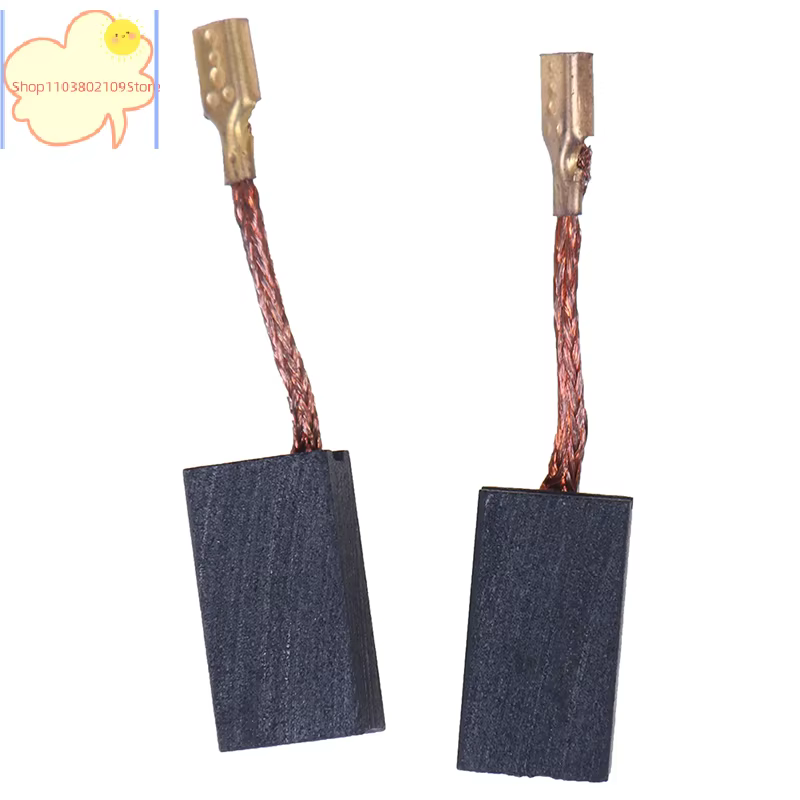 【HT】 2 pièces/lot de brosses à charbon pour meuleuse d'angle 6x 9 x 15mm