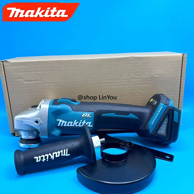 Meuleuses d'angle électriques Makita DGA504 18V 6.0Ah 125mm sans balais à batterie lithium