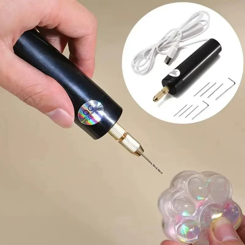 Mini perceuse électrique USB DIY pour gravure