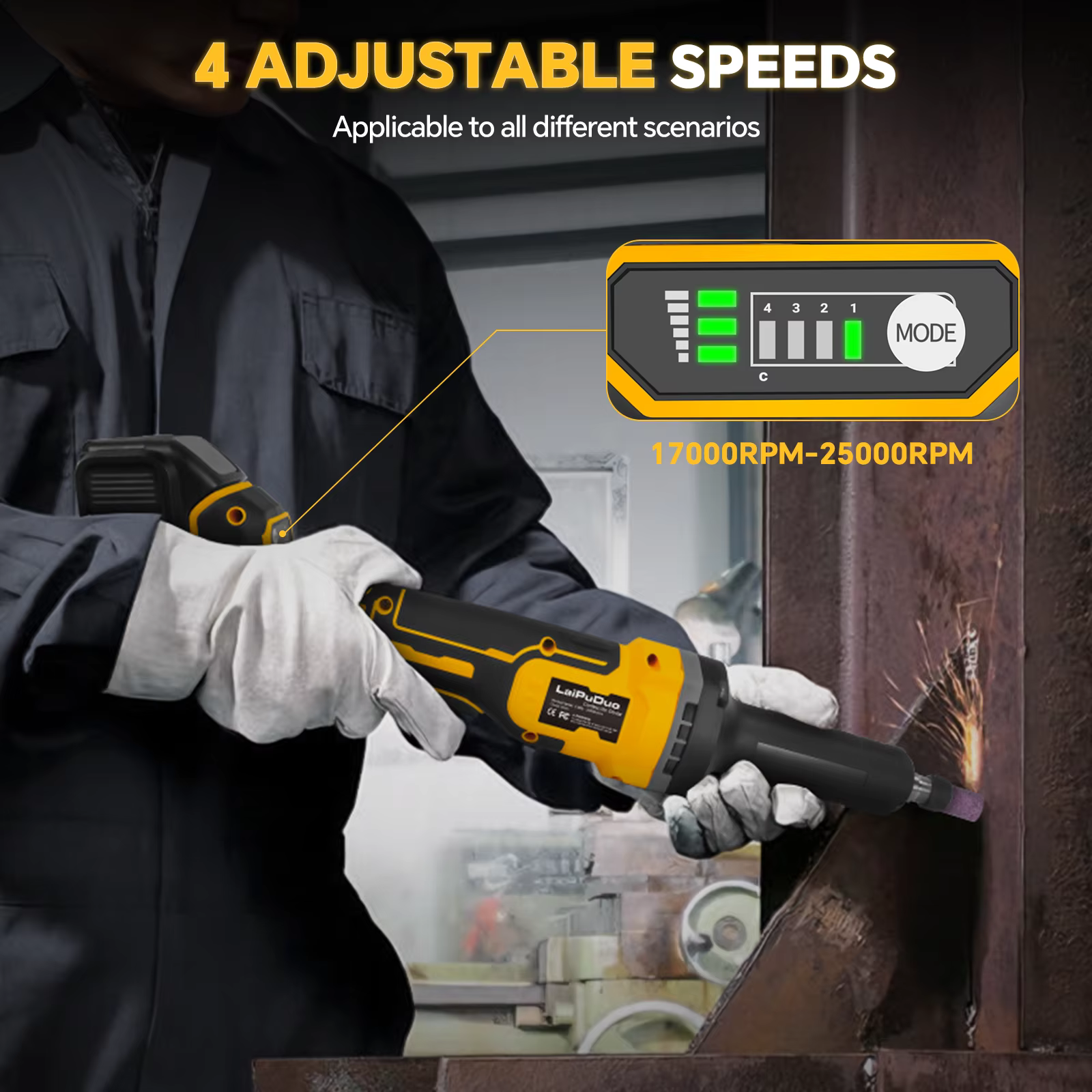 Meuleuse électrique sans fil pour batterie Dewalt 20V