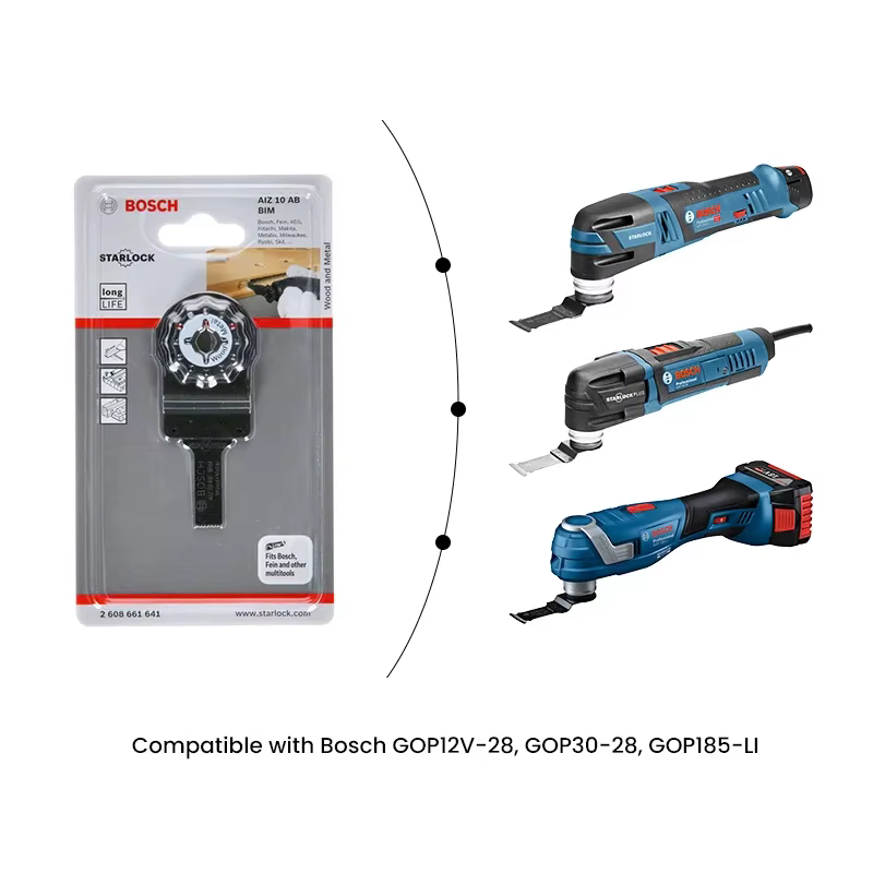 Bosch STARLOCK – accessoires de Machine de découpe multifonctionnelle AIZ 10 AB