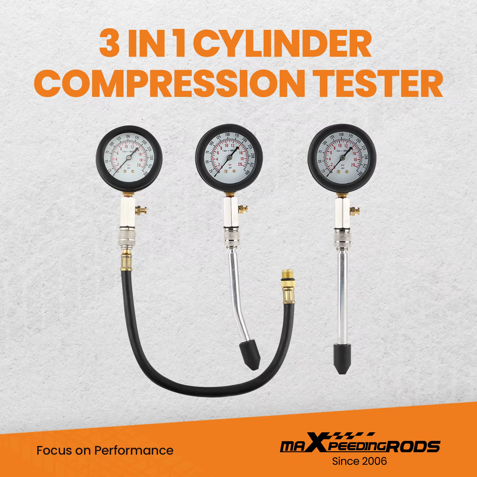 Testeur de compression du moteur