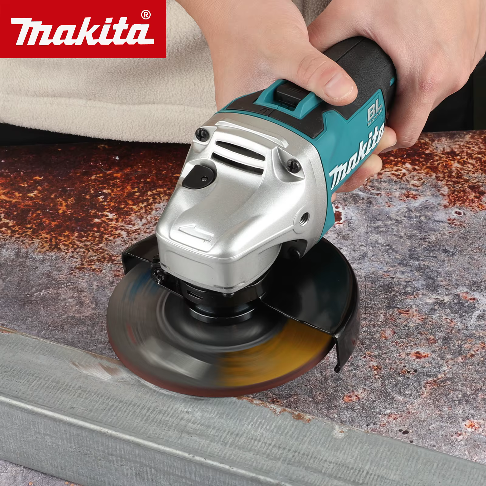 Meuleuse d'angle sans fil Makita DGA504 18V 6.0Ah 125mm