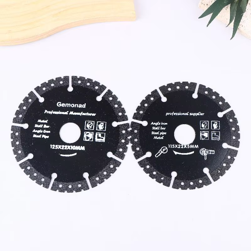 Lames de coupe en métal 115/125 mm - Disques tranchants