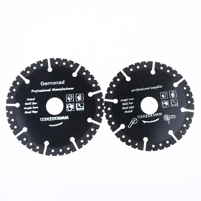 Lames de coupe en métal 115/125 mm - Disques tranchants