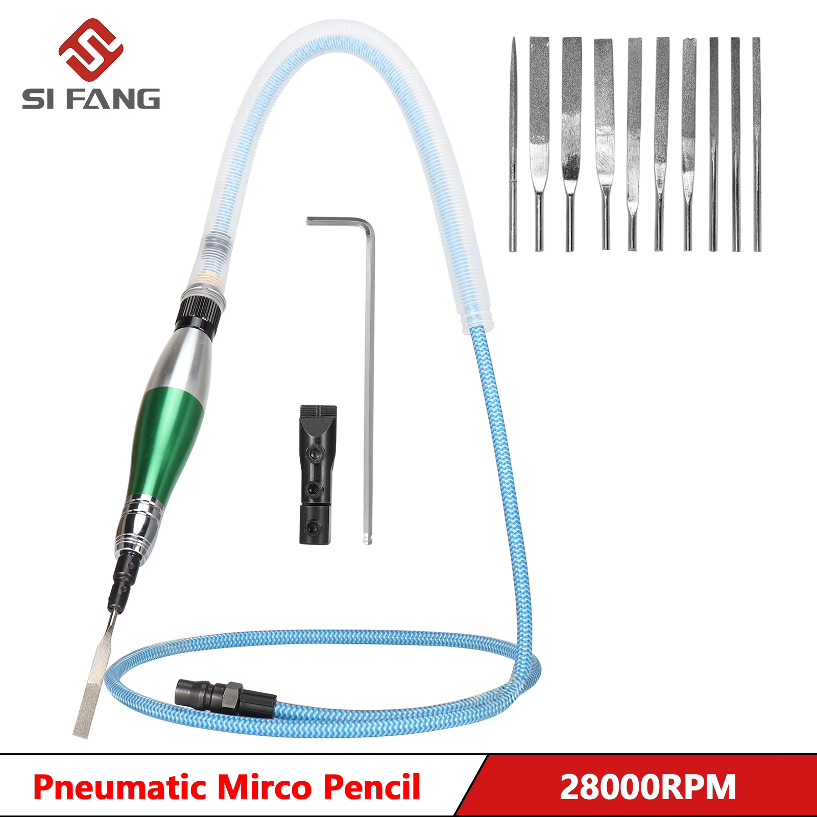 Système de micromoteur à crayon pneumatique