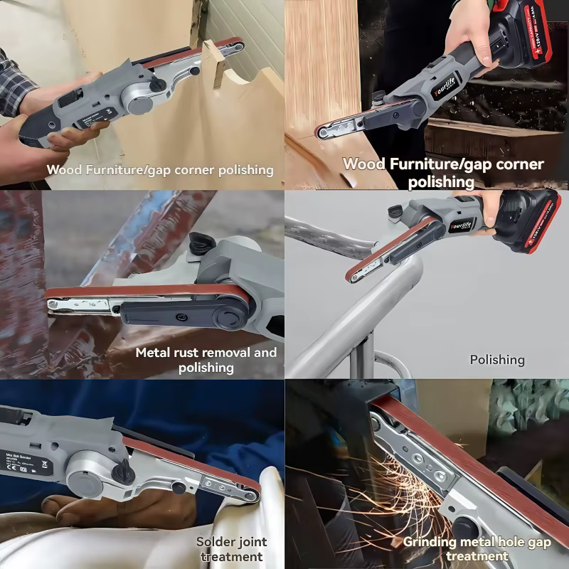 Ponçage électrique pour Makita – Mini ponceuse à bande 18V
