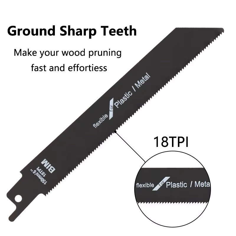 Lame de Scie Alternative en Acier à Haute Teneur en Carbone