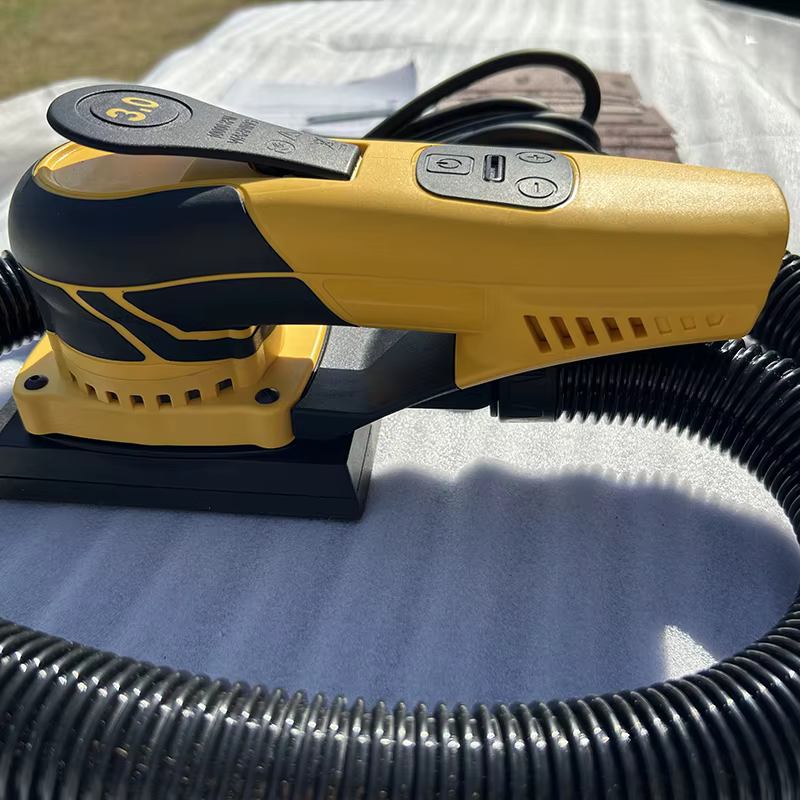 Ponceuse orbitale aléatoire électrique pour le travail du bois