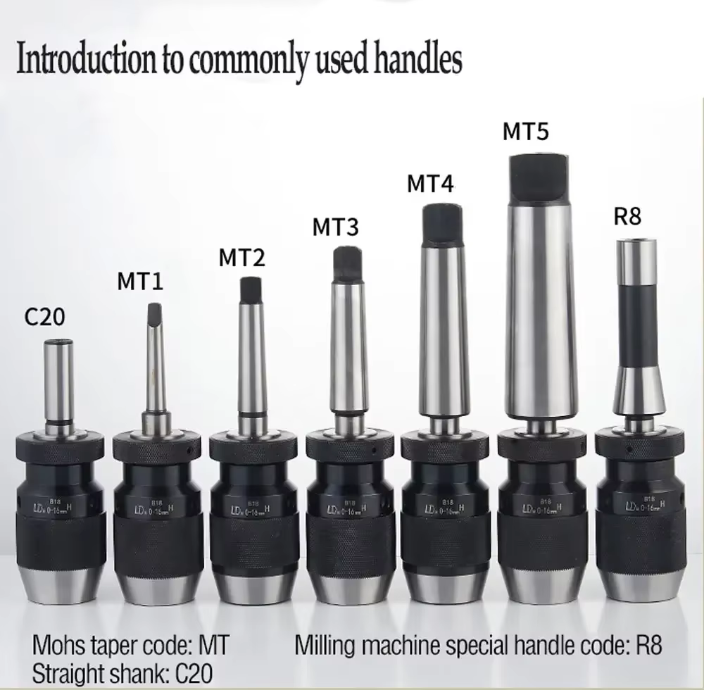 Mandrin de perçage à filetage B10 B12 B16 B18 B22