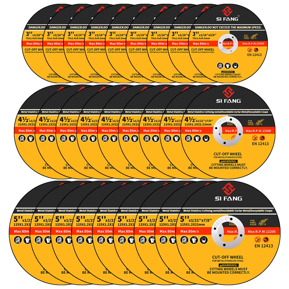 Disques de Coupe en Métal et Inox Disque de meulage pour métaux