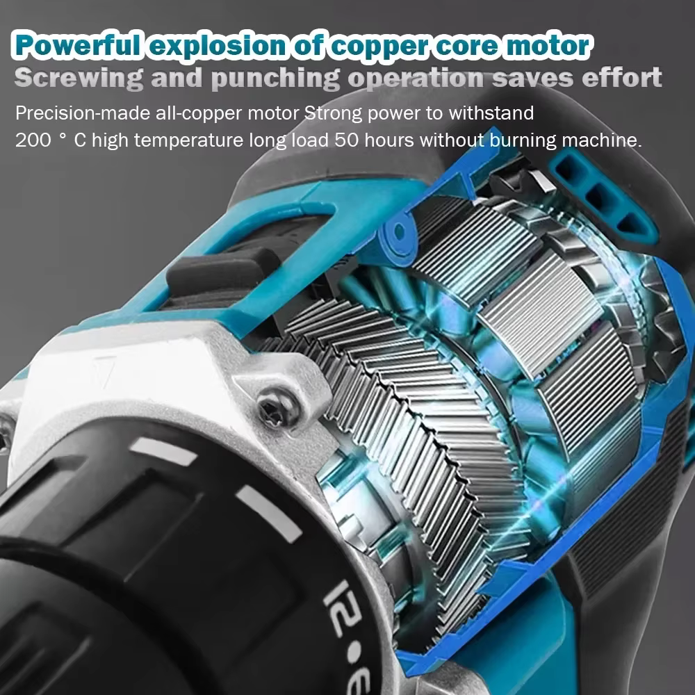 Perceuse-visseuse sans fil 18V Makita DDF487