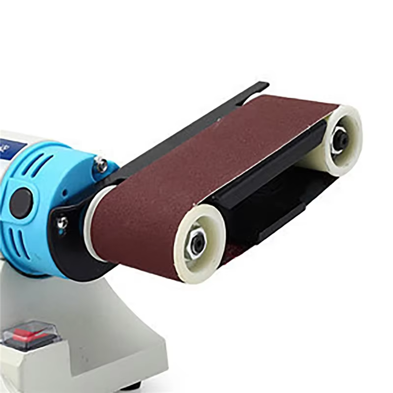 Tête de bande abrasive gauche/droite pour machine à polir