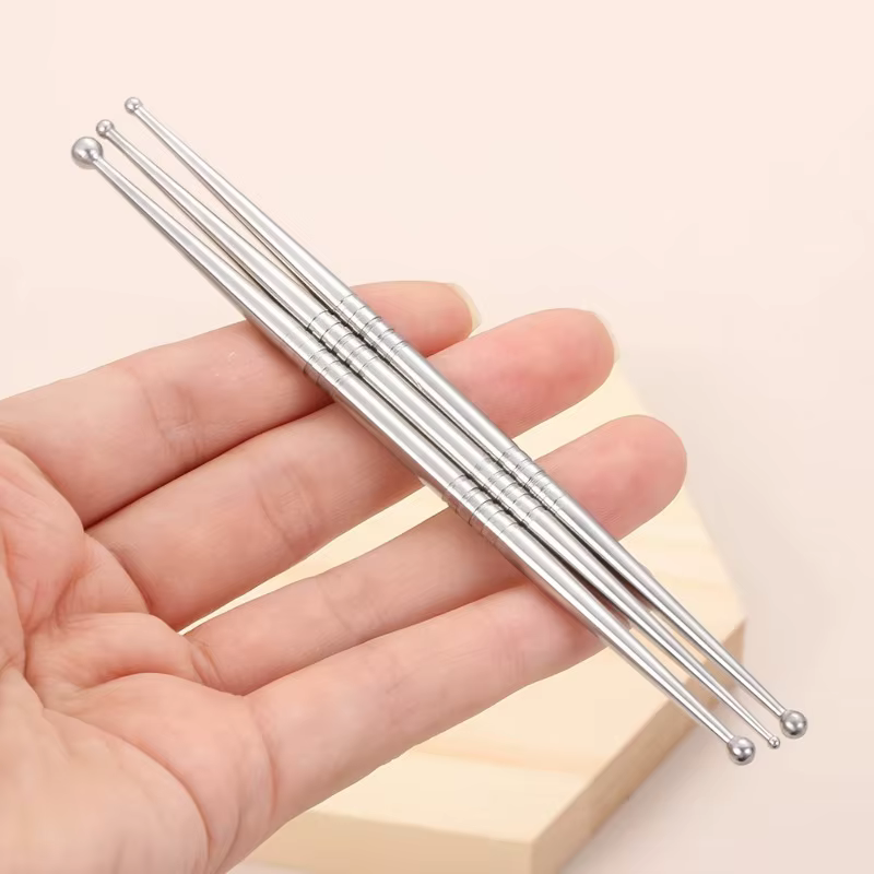 Lot de 3 outils de poterie et de sculpture haut de gamme - Non électriques, idéaux pour la sculpture céramique et la mise en texture, outils de modelage de l'argile
