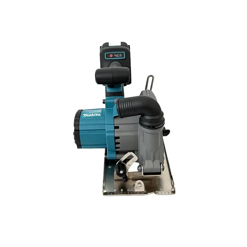 Scie circulaire sans fil Makita 150 mm, lame sans balais, scie électrique portable, coupe bois et métal, pour la construction et la maison, batterie 18 V