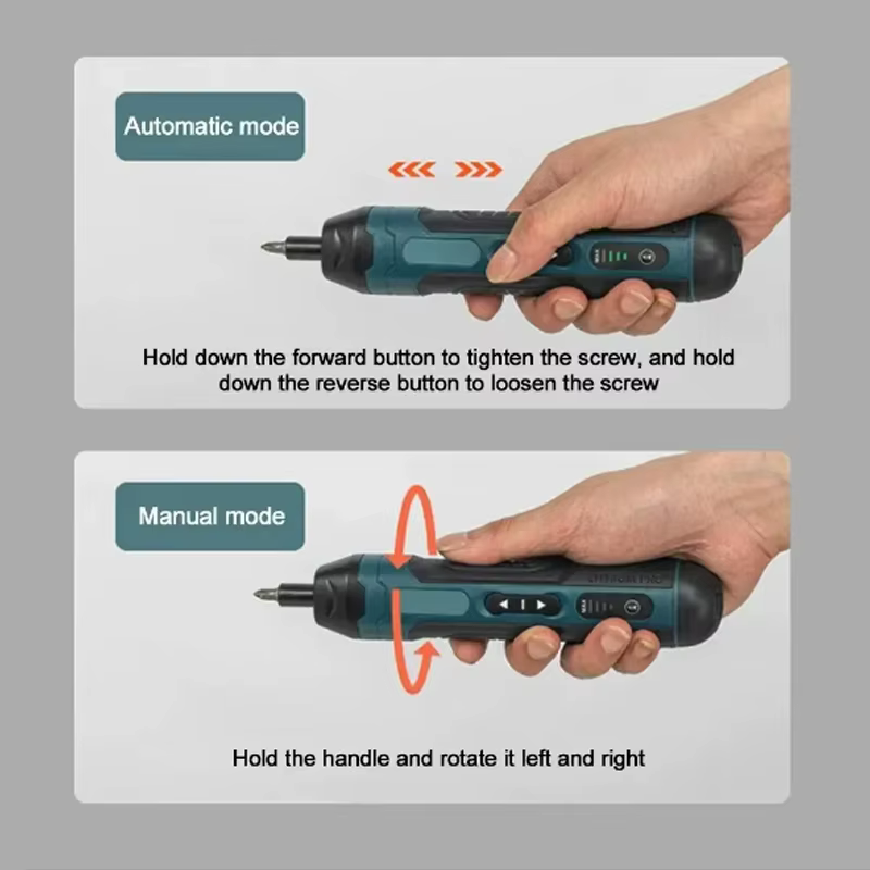Mini tournevis électrique sans fil 1300mah