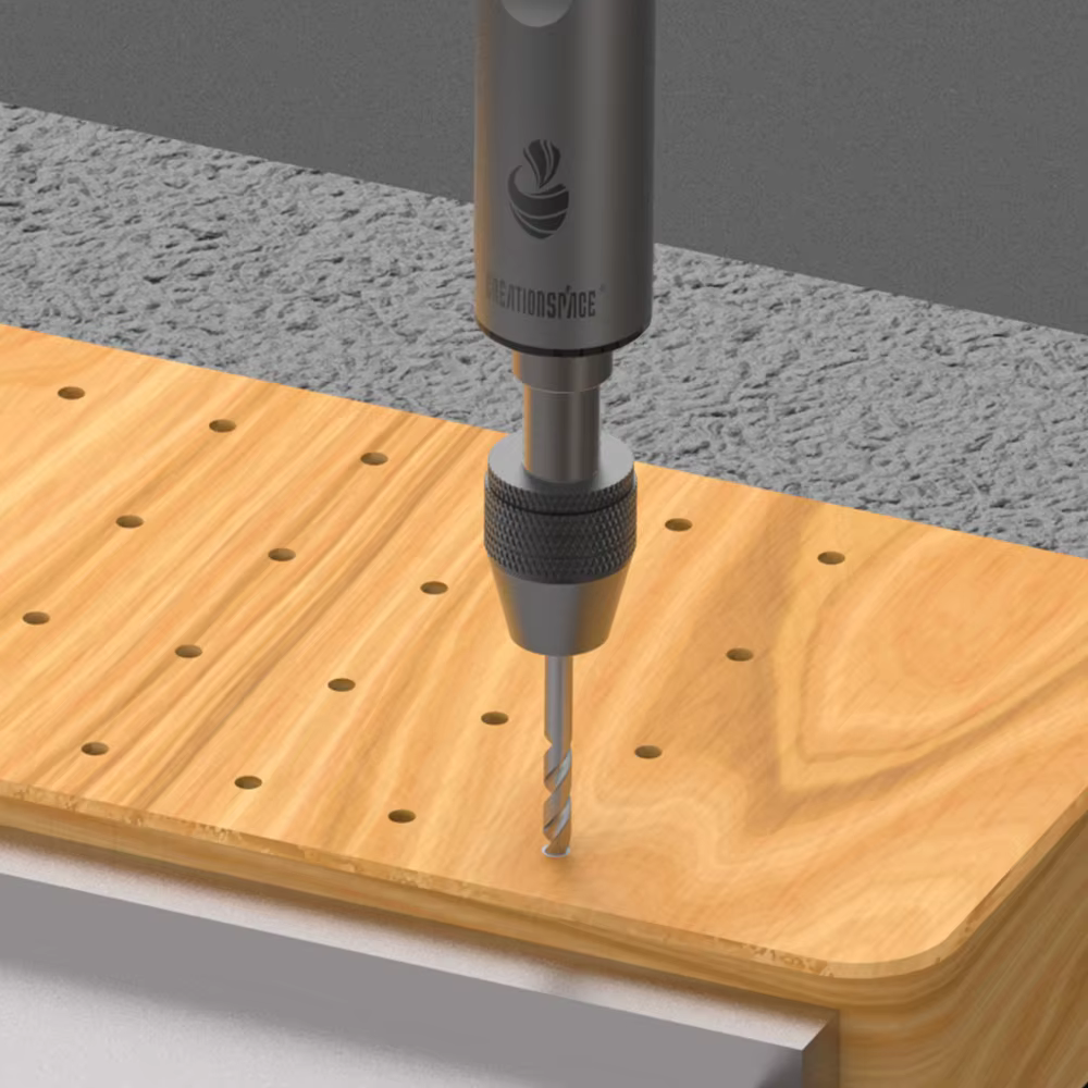 1.5-2.5mm changement rapide poignée hexagonale trois mâchoires auto centrage foret hélicoïdal mandrin 6.35mm meuleuse électrique perceuse mandrin outil