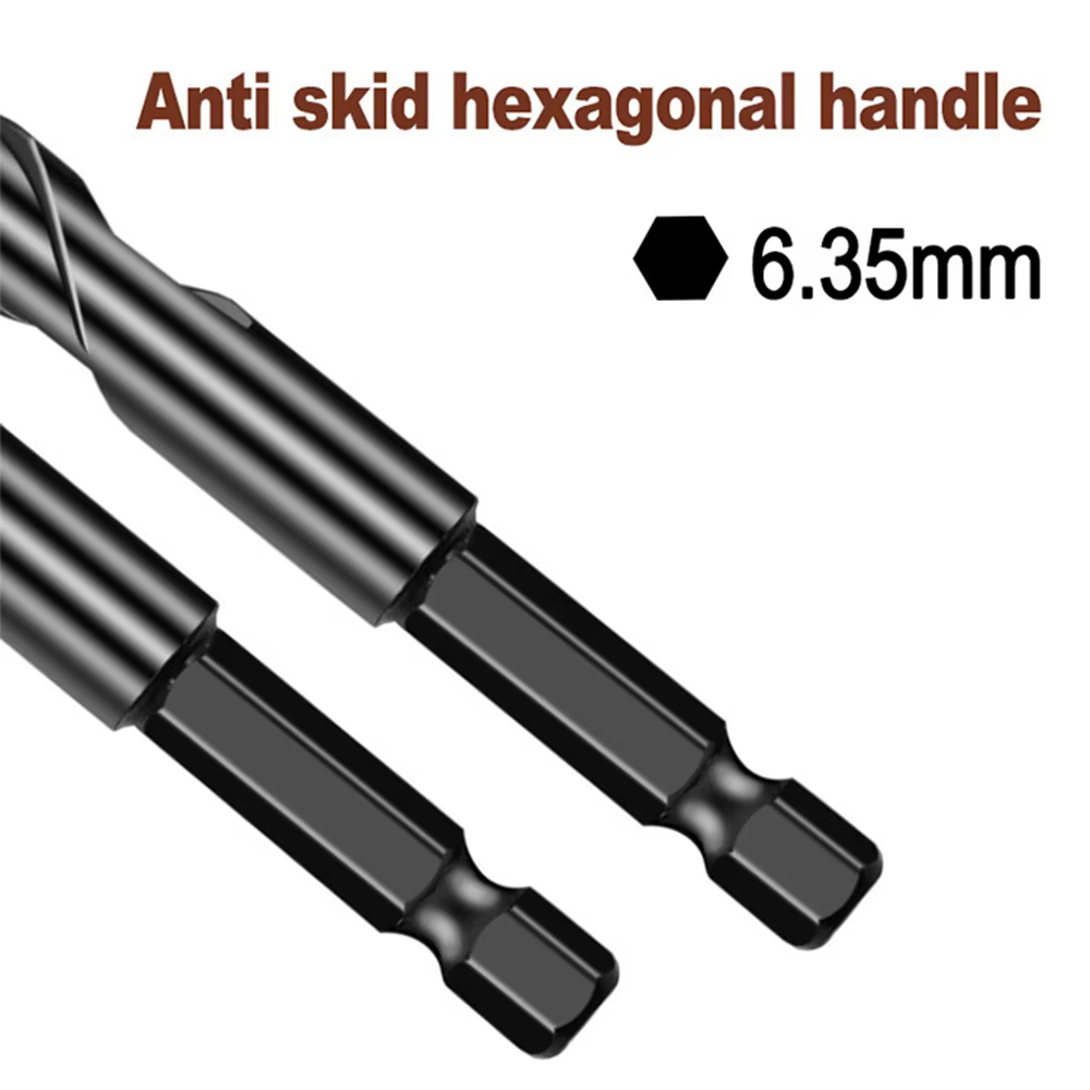 Forets hexagonaux de carbure de Quatre-cannelure de peu de perceuse de 3/4/5/6/8/10/12MM pour le bois