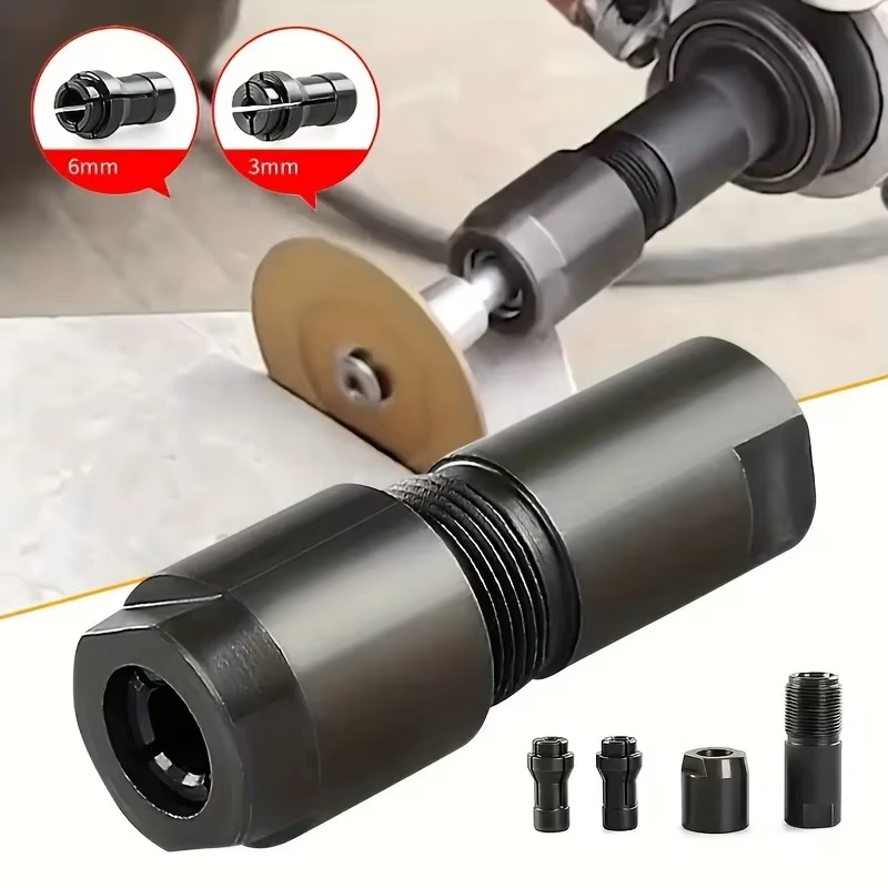 Adaptateur modifié pour meuleuse d'angle 3/6 mm