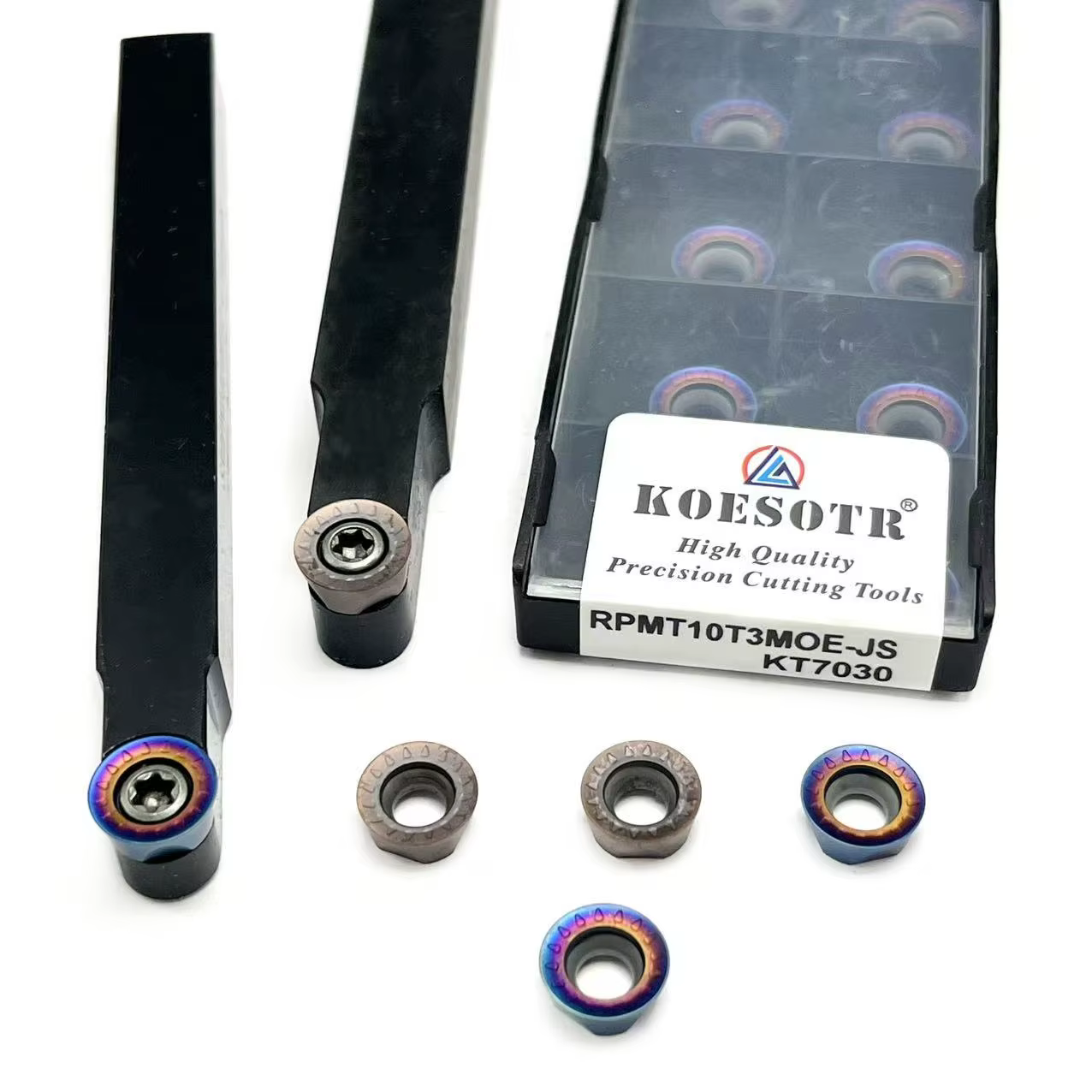 SRDPN1010H10 SRDPN1212H10 SRDPN1616H10 SRDPN2020H10 SRDPN2525H10 Porte-outil extérieur pour barre d'alésage avec plaquette en carbure RPMT10T3 SRDPN