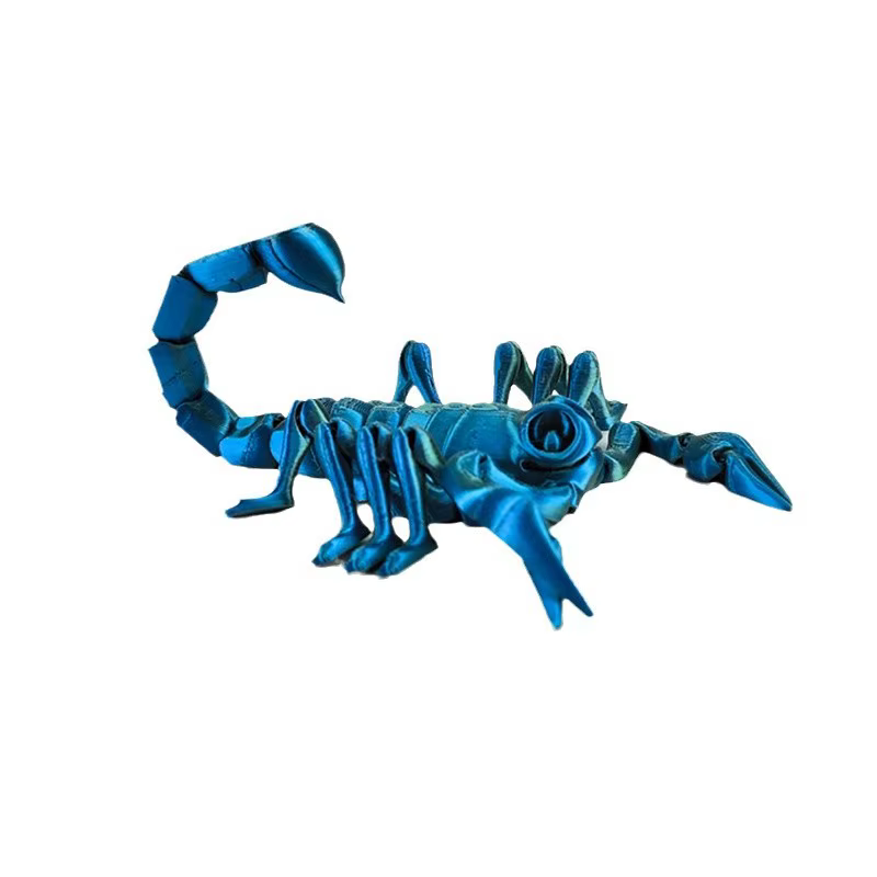 Joendochalloween Mobile Impression 3D, Queue de Scorpion Animal, Membres, Décorations de Noël, Ornements, Jouets pour Décoration de Bureau