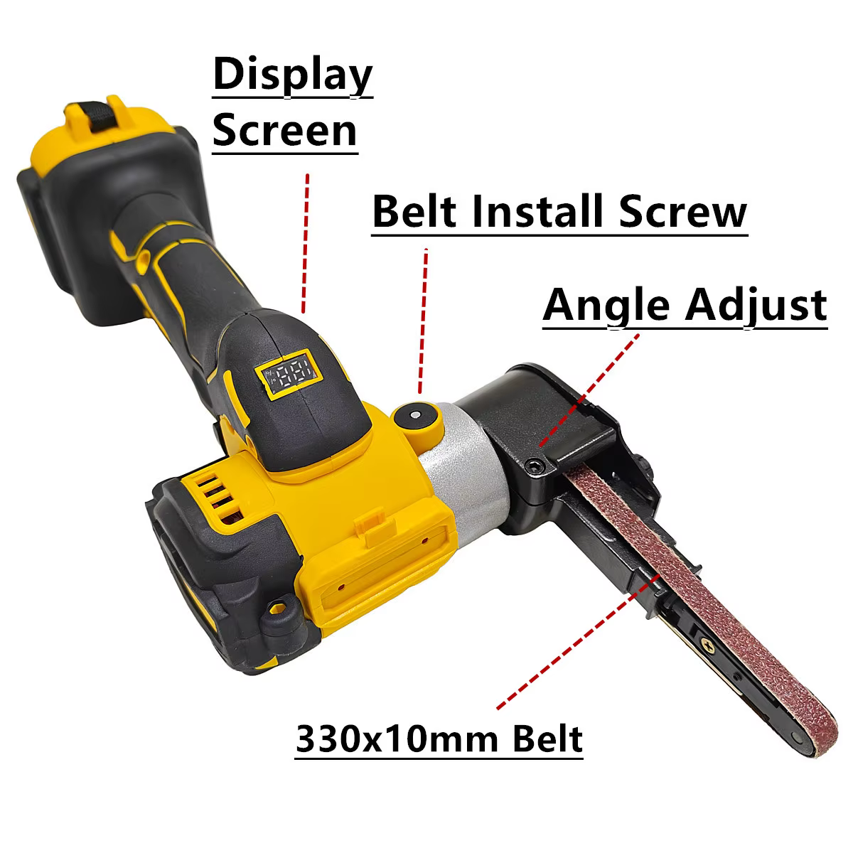 Ponceuse à bande électrique sans fil DEWALT 20V