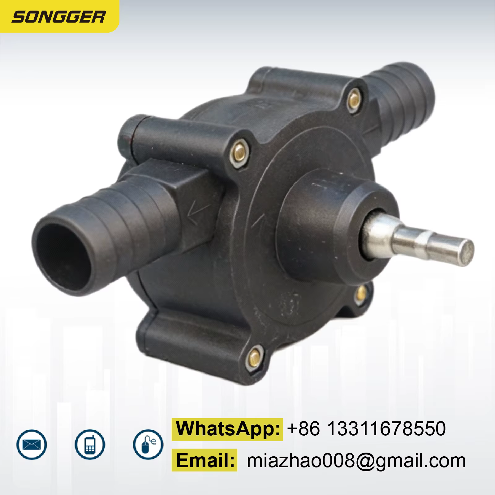Pompe à Eau pour Perceuse Auto-Amorçante