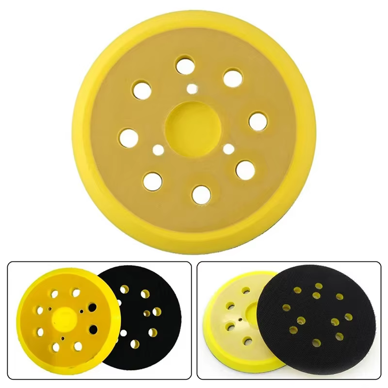 Plateau de papier de verre pour meuleuse à disque