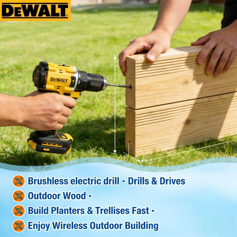 Perceuse sans fil DEWALT DCD805 Brushless 20V