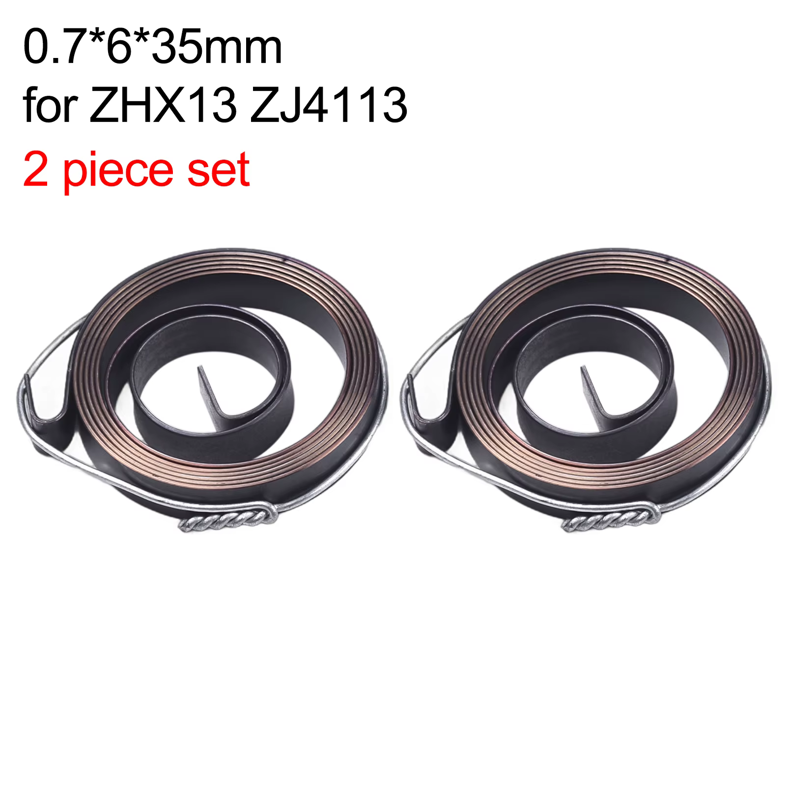 2pc banc perceuse presse ressort de rappel acier bobine