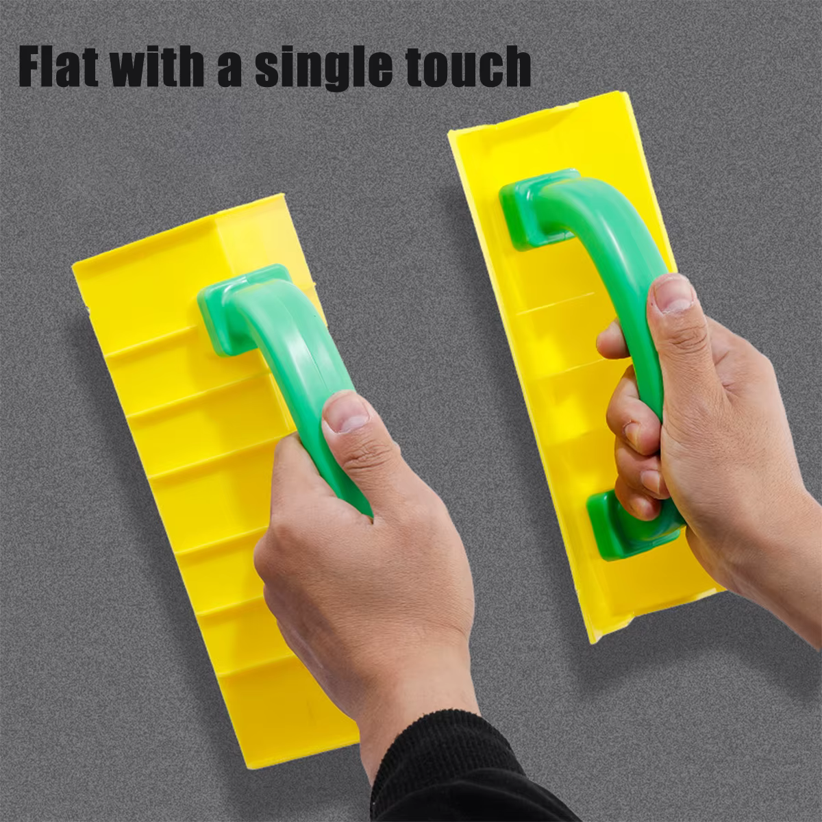 Outils de polissage de mur polisseuse ABS ponceuse à main truelle d'angle avec poignée outil